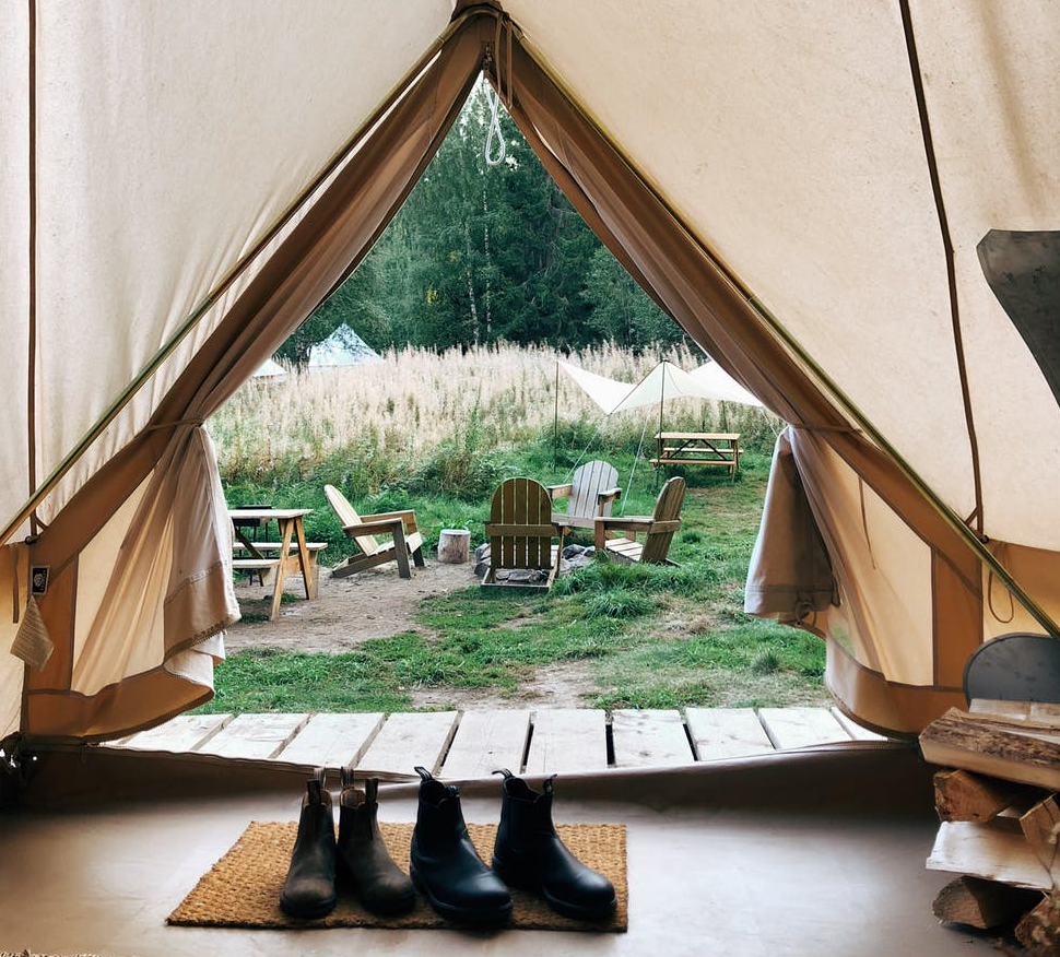 roomy tents give you more comfort