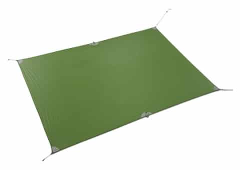 A green tarp